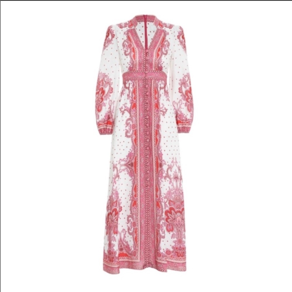 NWOT Zimmermann Bells Paisley Ling Dress